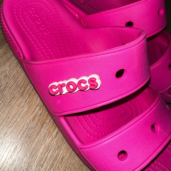 COPY - Pink Crocs Sandals - Picture 7 of 8